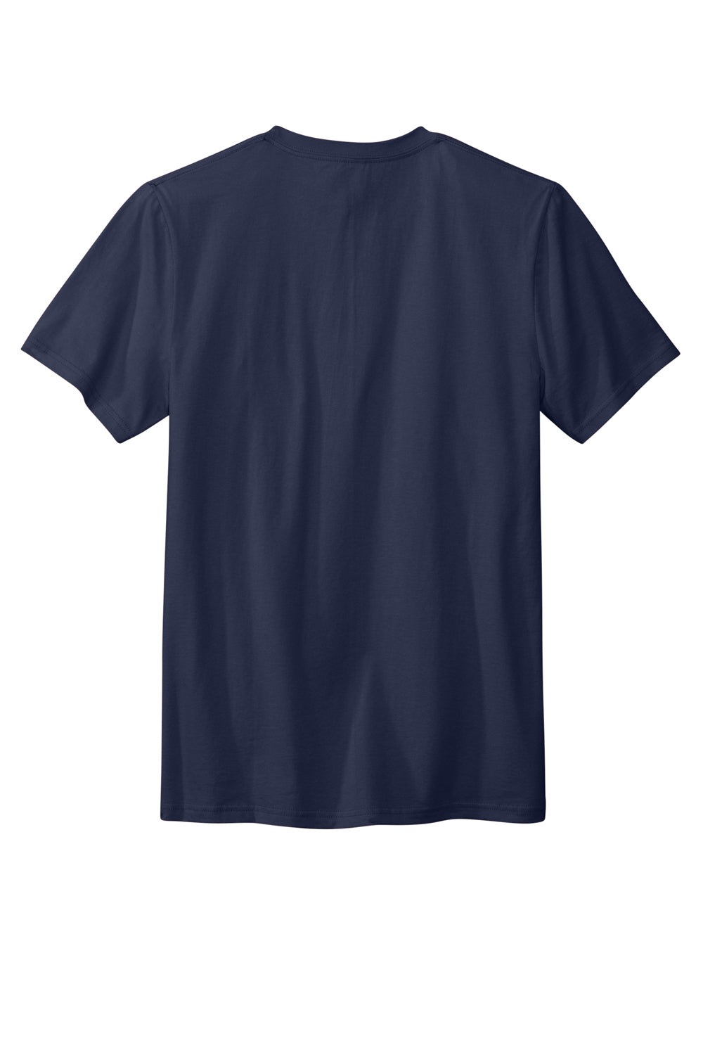 Volunteer Knitwear VL45 Daily Short Sleeve Crewneck T-Shirt Strong Navy Blue Flat Back