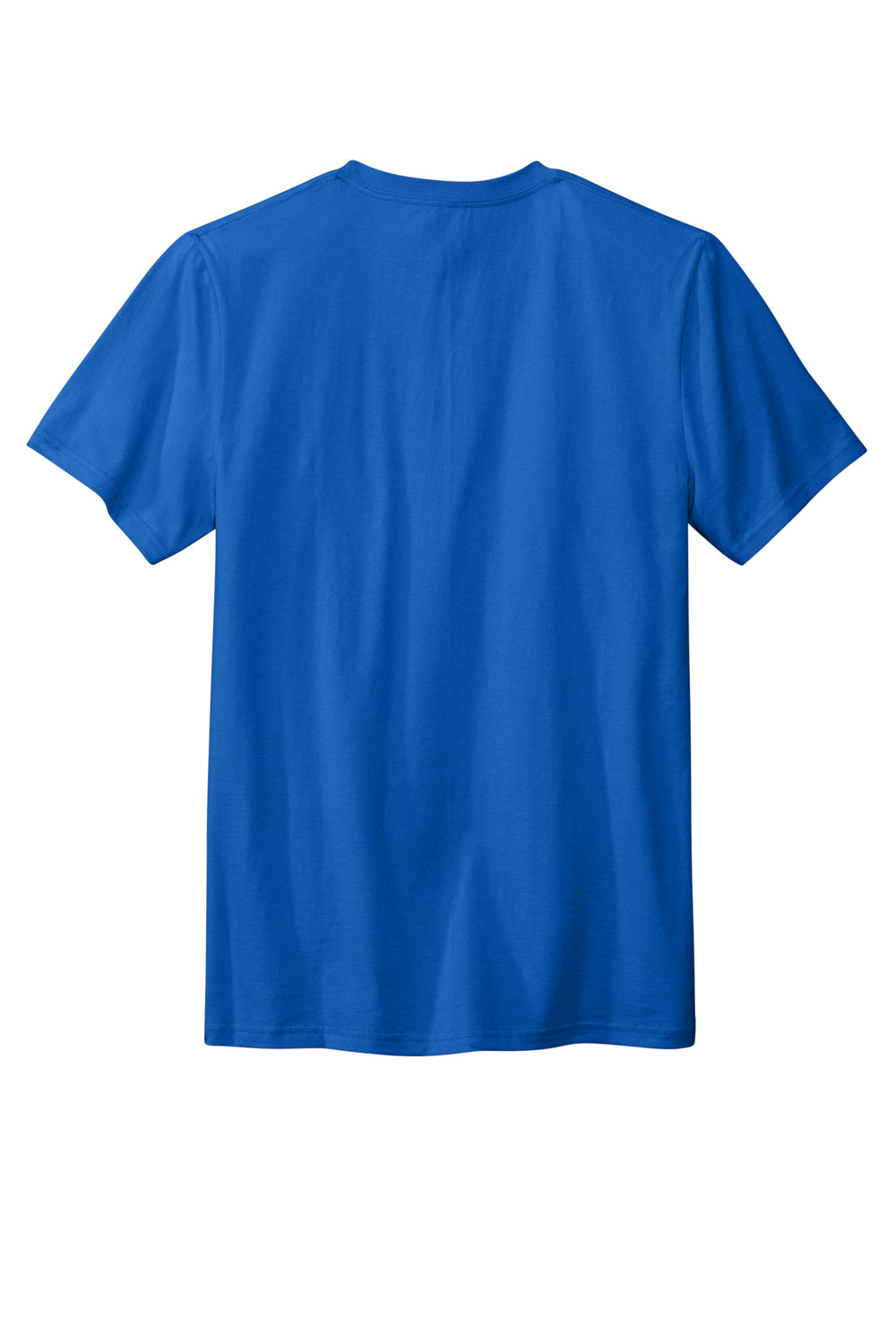 Volunteer Knitwear VL45 Daily Short Sleeve Crewneck T-Shirt True Royal Blue Flat Back