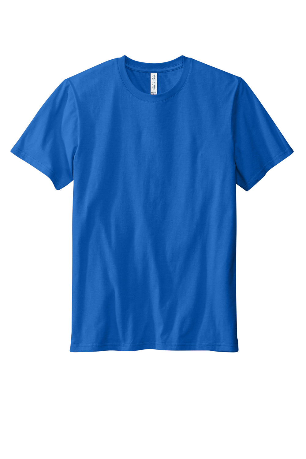 Volunteer Knitwear VL45 Daily Short Sleeve Crewneck T-Shirt True Royal Blue Flat Front
