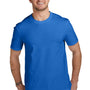 Volunteer Knitwear Mens USA Made Daily Short Sleeve Crewneck T-Shirt - True Royal Blue