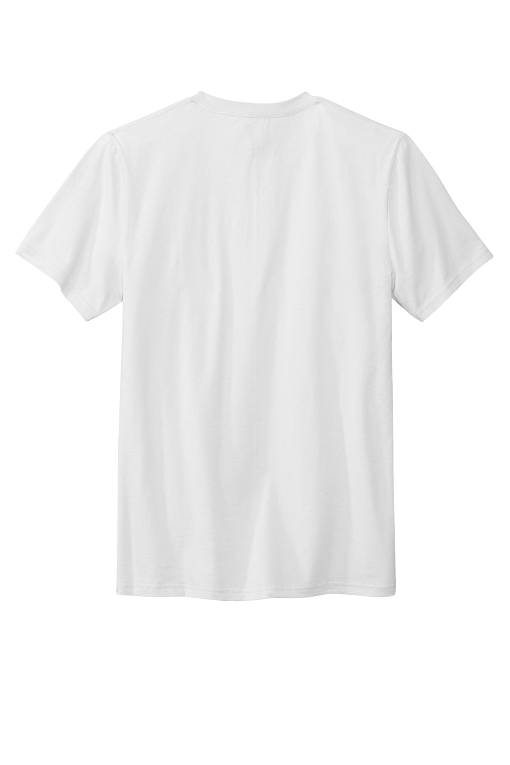 Volunteer Knitwear VL45 Daily Short Sleeve Crewneck T-Shirt White Flat Back