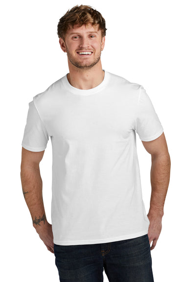 Volunteer Knitwear VL45 Daily Short Sleeve Crewneck T-Shirt White Front