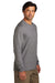 Volunteer Knitwear VL60LS Chore Long Sleeve Crewneck T-Shirt Heather Dark Grey Side