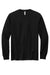 Volunteer Knitwear VL60LS Chore Long Sleeve Crewneck T-Shirt Deep Black Flat Front