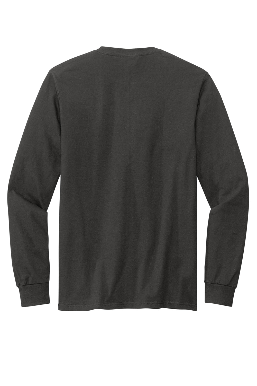 Volunteer Knitwear VL60LS Chore Long Sleeve Crewneck T-Shirt Steel Grey Flat Back