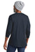 Volunteer Knitwear VL60LS Chore Long Sleeve Crewneck T-Shirt Strong Navy Blue Back