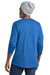 Volunteer Knitwear VL60LS Chore Long Sleeve Crewneck T-Shirt True Royal Blue Back