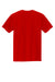 Volunteer Knitwear VL60 Chore Short Sleeve Crewneck T-Shirt Flag Red Flat Back