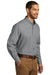Port Authority W100/TW100 Carefree Stain Resistant Long Sleeve Button Down Shirt w/ Pocket Gusty Grey 3Q