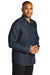 Port Authority W676 Perfect Denim Long Sleeve Button Down Shirt Dark Wash 3Q