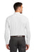 Port Authority Mens City Stretch Long Sleeve Button Down Shirt White Side