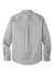 Port Authority W808 SuperPro Wrinkle Resistant React Long Sleeve Button Down Shirt w/ Pocket Gusty Grey Flat Back