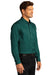 Port Authority W808 SuperPro Wrinkle Resistant React Long Sleeve Button Down Shirt w/ Pocket Marine Green 3Q