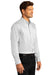 Port Authority W808 SuperPro Wrinkle Resistant React Long Sleeve Button Down Shirt w/ Pocket White 3Q