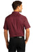 Port Authority Mens SuperPro React Short Sleeve Button Down Shirt w/ Pocket Burgundy Side