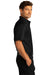 Port Authority Mens SuperPro React Short Sleeve Button Down Shirt w/ Pocket Deep Black Side