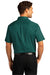 Port Authority Mens SuperPro React Short Sleeve Button Down Shirt w/ Pocket Marine Green Side