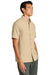 Port Authority W961 UV Daybreak Short Sleeve Button Down Shirt Oat 3Q