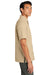 Port Authority W961 UV Daybreak Short Sleeve Button Down Shirt Oat Side