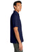 Port Authority W961 UV Daybreak Short Sleeve Button Down Shirt True Navy Blue Side