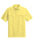 Port Authority W961 Mens Daybreak Moisture Wicking Short Sleeve Button Down Shirt w/ Double Pockets Yellow Flat Front