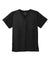 Wonderwink WW3160 WorkFlex Short Sleeve V-Neck Shirt w/ Pocket Black Flat Front
