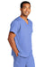 Wonderwink WW3160 WorkFlex Short Sleeve V-Neck Shirt w/ Pocket Ceil Blue 3Q