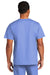 Wonderwink WW3160 WorkFlex Short Sleeve V-Neck Shirt w/ Pocket Ceil Blue Back