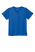 Wonderwink WW3160 WorkFlex Short Sleeve V-Neck Shirt w/ Pocket Royal Blue Flat Front