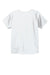 Wonderwink WW3160 WorkFlex Short Sleeve V-Neck Shirt w/ Pocket White Flat Back