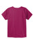 Wonderwink WW3160 WorkFlex Short Sleeve V-Neck Shirt w/ Pocket Wine Flat Back