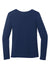 Wonderwink WW4029 Long Sleeve Crewneck Layer T-Shirt Navy Blue Flat Back