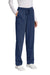 Wonderwink WW4158 Premiere Flex Cargo Pants w/ Pockets Navy Blue 3Q
