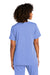 Wonderwink WW4168 Premiere Flex Short Sleeve V-Neck Shirt w/ Pockets Ceil Blue Back