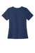 Wonderwink WW4168 Premiere Flex Short Sleeve V-Neck Shirt w/ Pockets Navy Blue Flat Back