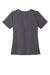 Wonderwink WW4168 Premiere Flex Short Sleeve V-Neck Shirt w/ Pockets Pewter Grey Flat Back