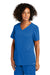 Wonderwink WW4168 Premiere Flex Short Sleeve V-Neck Shirt w/ Pockets Royal Blue 3Q