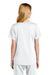 Wonderwink WW4268 Premiere Flex Short Sleeve V-Neck Mock Wrap Shirt White Back