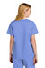 Wonderwink WW4560 WorkFlex Short Sleeve V-Neck Shirt Ceil Blue Back