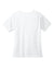 Wonderwink WW4560 WorkFlex Short Sleeve V-Neck Shirt White Flat Back