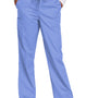 Wonderwink Womens WorkFlex Flare Leg Cargo Pants w/ Pockets - Ceil Blue