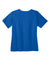 Wonderwink WW4760 WorkFlex Short Sleeve V-Neck Mock Wrap Shirt Royal Blue Flat Back
