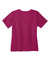 Wonderwink WW4760 WorkFlex Short Sleeve V-Neck Mock Wrap Shirt Wine Flat Back