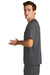 Wonderwink WW5068 Premiere Flex Short Sleeve V-Neck Shirt Pewter Grey Side