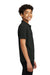 Port Authority Y110 Youth Dry Zone Moisture Wicking Short Sleeve Polo Shirt Deep Black Side