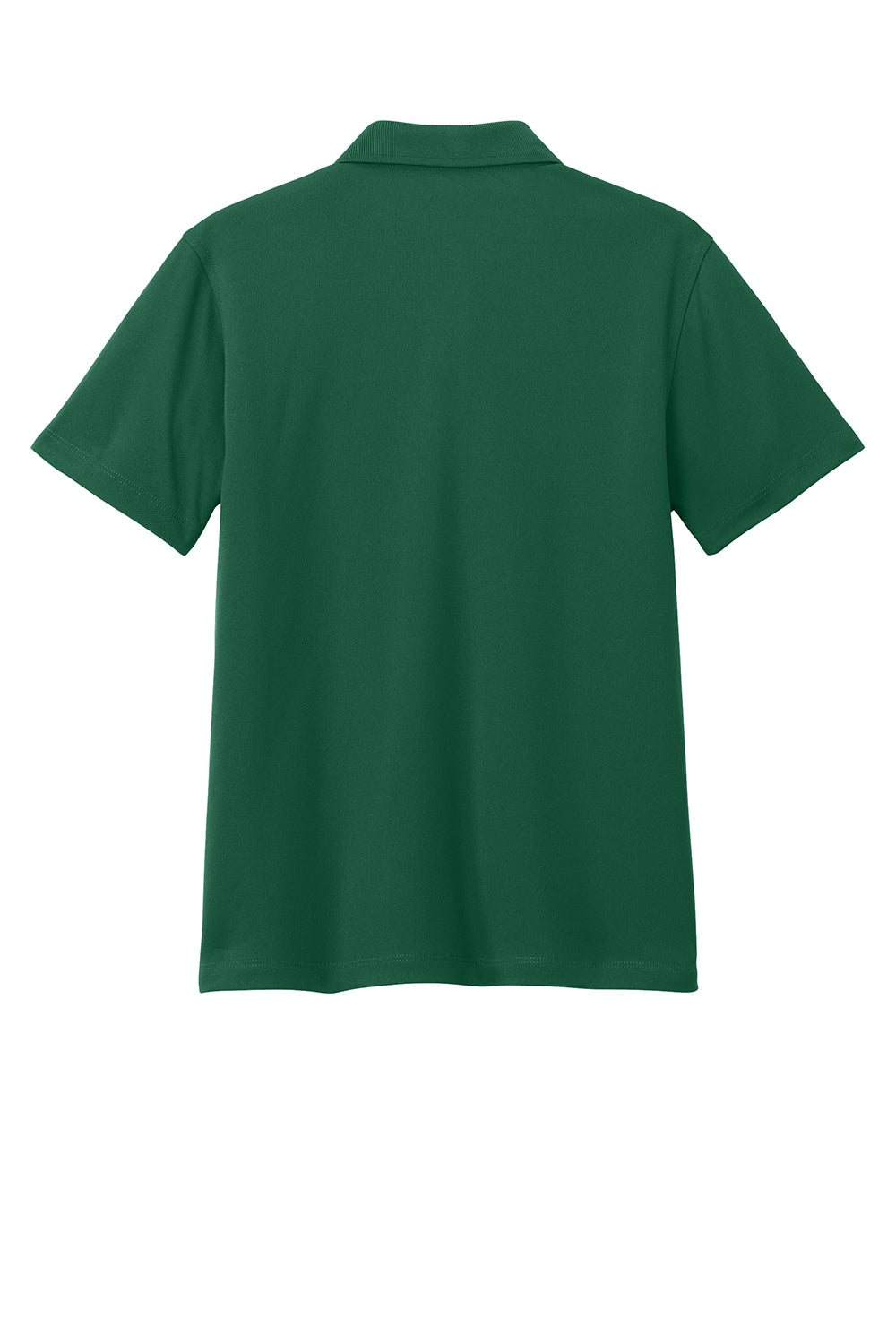 Port Authority Y110 Youth Dry Zone Moisture Wicking Short Sleeve Polo Shirt Deep Forest Green Flat Back