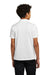 Port Authority Y110 Youth Dry Zone Moisture Wicking Short Sleeve Polo Shirt White Back