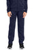 Sport-Tek YPST95 Tricot Track Pants w/ Pockets True Navy Blue Front
