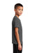 Sport-Tek Youth Short Sleeve Crewneck T-Shirt Dark Smoke Grey Side