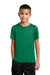 Sport-Tek Youth Short Sleeve Crewneck T-Shirt Kelly Green Front